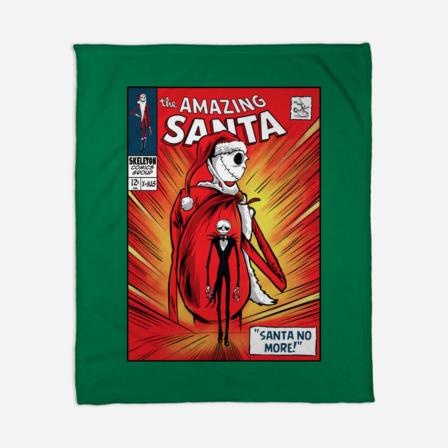 Amazing Santa-None-Fleece-Blanket-zascanauta
