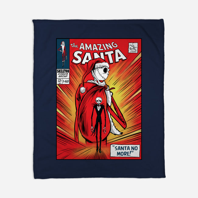 Amazing Santa-None-Fleece-Blanket-zascanauta