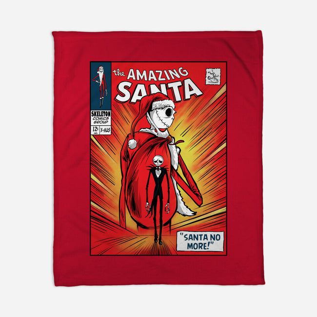 Amazing Santa-None-Fleece-Blanket-zascanauta