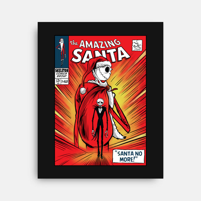 Amazing Santa-None-Stretched-Canvas-zascanauta