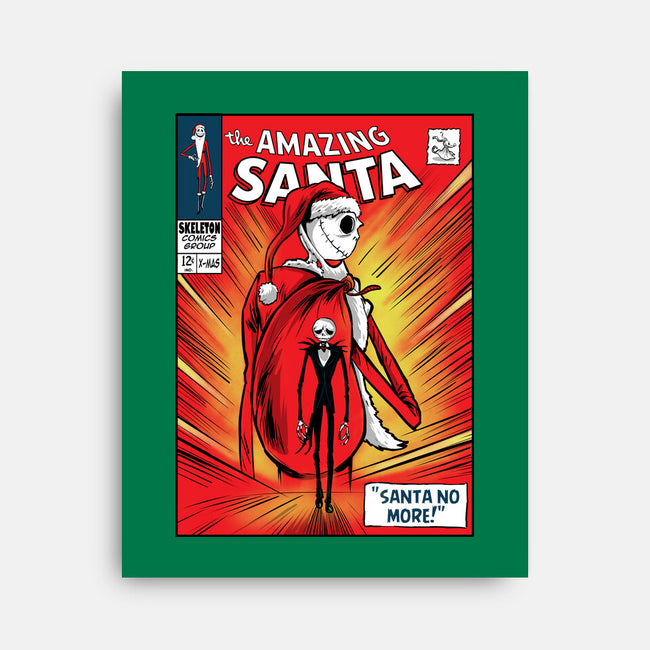 Amazing Santa-None-Stretched-Canvas-zascanauta