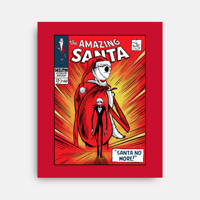 Amazing Santa-None-Stretched-Canvas-zascanauta