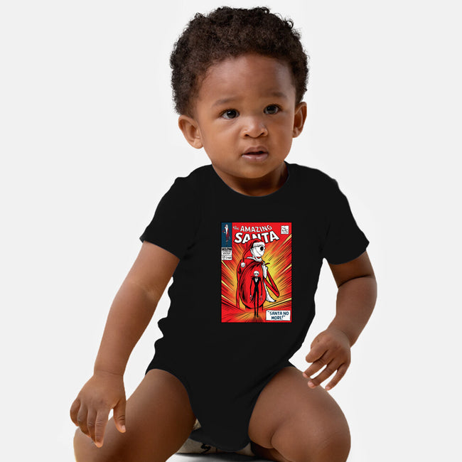 Amazing Santa-Baby-Basic-Onesie-zascanauta