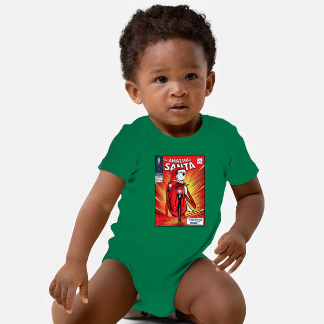 Amazing Santa-Baby-Basic-Onesie-zascanauta