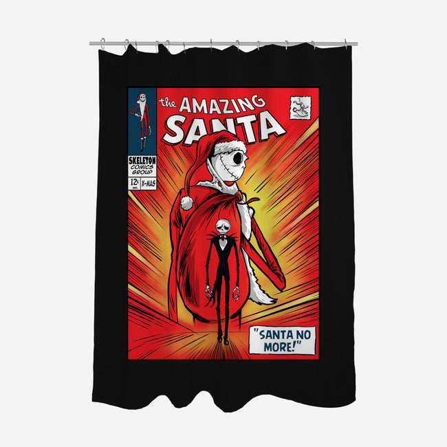 Amazing Santa-None-Polyester-Shower Curtain-zascanauta