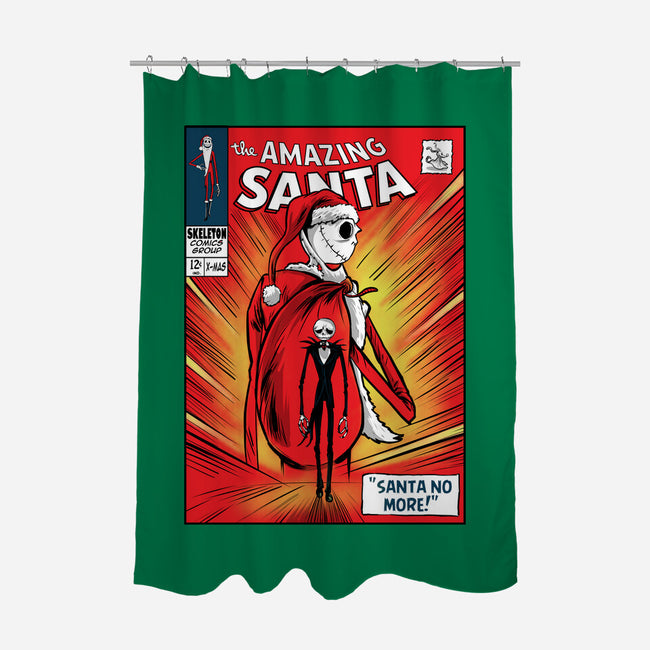 Amazing Santa-None-Polyester-Shower Curtain-zascanauta