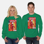 Amazing Santa-Unisex-Crew Neck-Sweatshirt-zascanauta