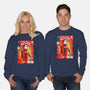 Amazing Santa-Unisex-Crew Neck-Sweatshirt-zascanauta