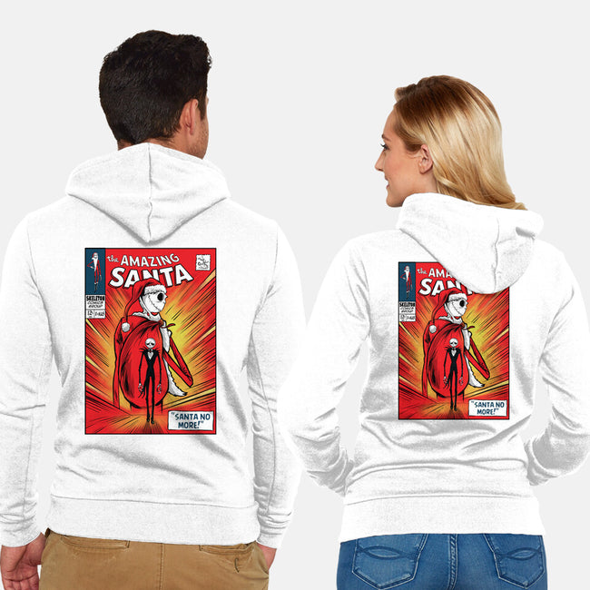 Amazing Santa-Unisex-Zip-Up-Sweatshirt-zascanauta