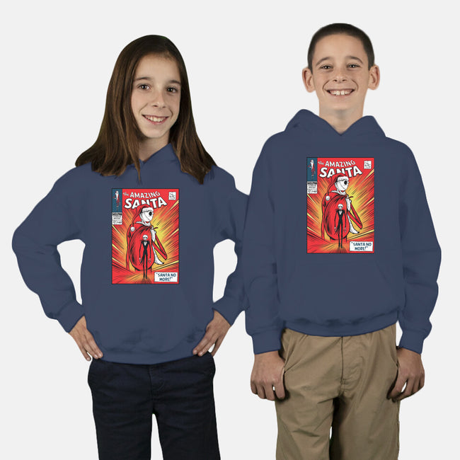 Amazing Santa-Youth-Pullover-Sweatshirt-zascanauta