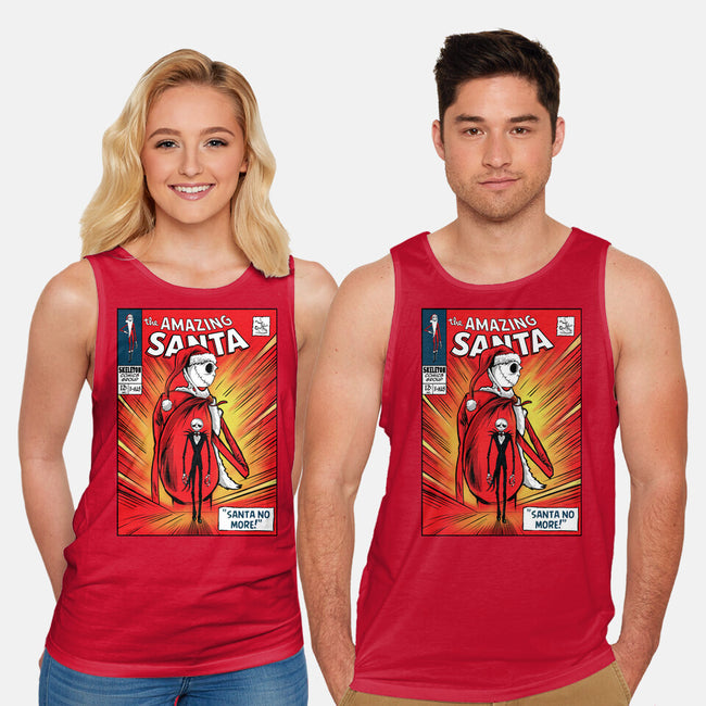 Amazing Santa-Unisex-Basic-Tank-zascanauta