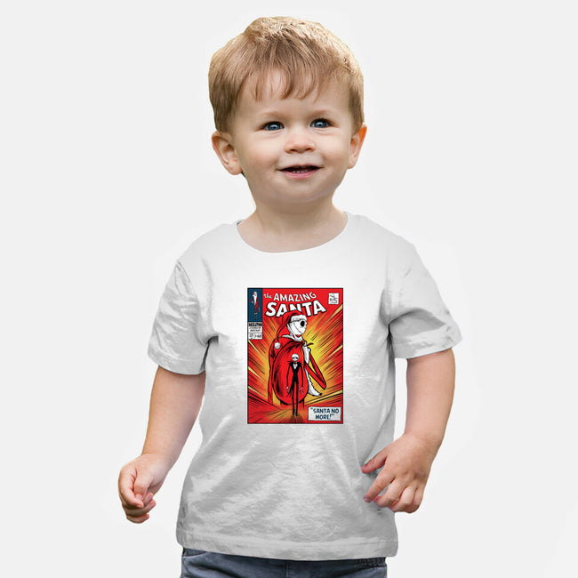 Amazing Santa-Baby-Basic-Tee-zascanauta