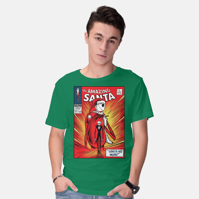 Amazing Santa-Mens-Basic-Tee-zascanauta