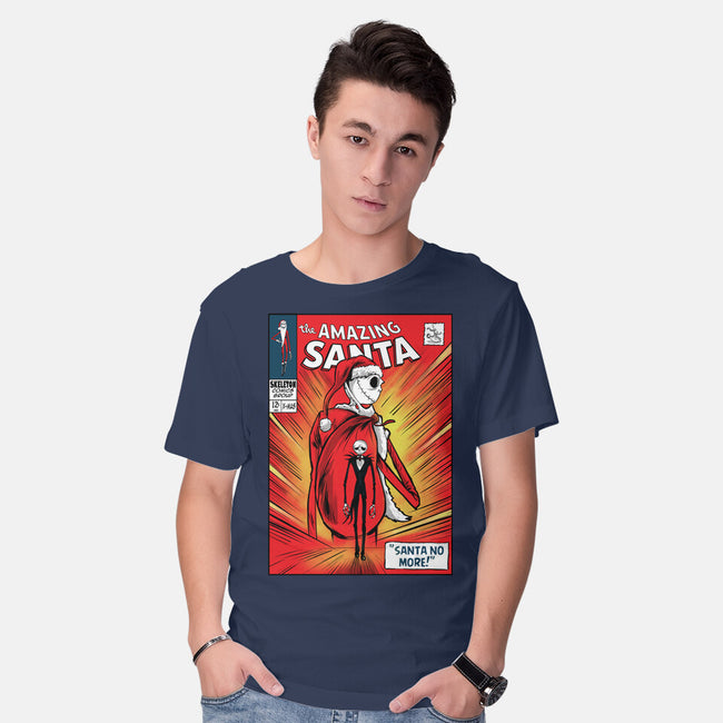 Amazing Santa-Mens-Basic-Tee-zascanauta