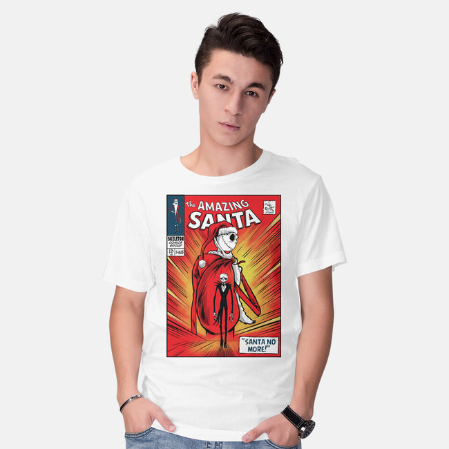 Amazing Santa-Mens-Basic-Tee-zascanauta