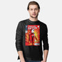 Amazing Santa-Mens-Long Sleeved-Tee-zascanauta