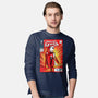 Amazing Santa-Mens-Long Sleeved-Tee-zascanauta