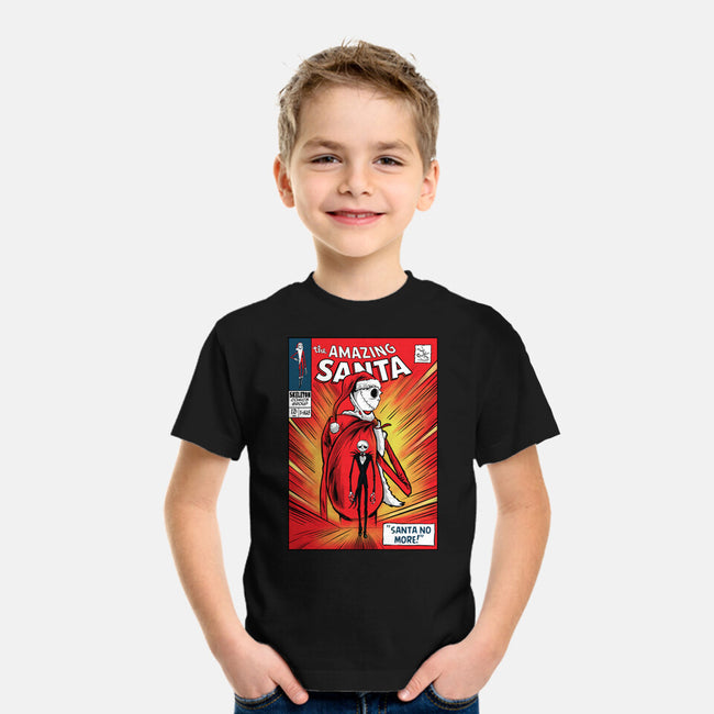 Amazing Santa-Youth-Basic-Tee-zascanauta