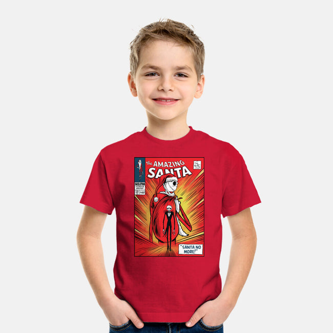 Amazing Santa-Youth-Basic-Tee-zascanauta