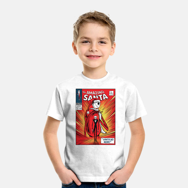 Amazing Santa-Youth-Basic-Tee-zascanauta
