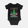 Hoppy Christmas Tree Frog-Baby-Basic-Onesie-NemiMakeit