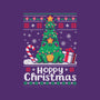 Hoppy Christmas Tree Frog-Womens-Racerback-Tank-NemiMakeit