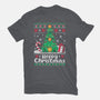 Hoppy Christmas Tree Frog-Mens-Premium-Tee-NemiMakeit