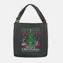 Hoppy Christmas Tree Frog-None-Adjustable Tote-Bag-NemiMakeit