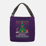 Hoppy Christmas Tree Frog-None-Adjustable Tote-Bag-NemiMakeit