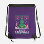 Hoppy Christmas Tree Frog-None-Drawstring-Bag-NemiMakeit