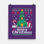 Hoppy Christmas Tree Frog-None-Matte-Poster-NemiMakeit