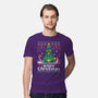 Hoppy Christmas Tree Frog-Mens-Premium-Tee-NemiMakeit