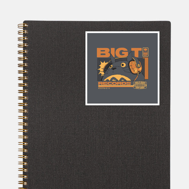 Big T Records-None-Glossy-Sticker-ilustrata