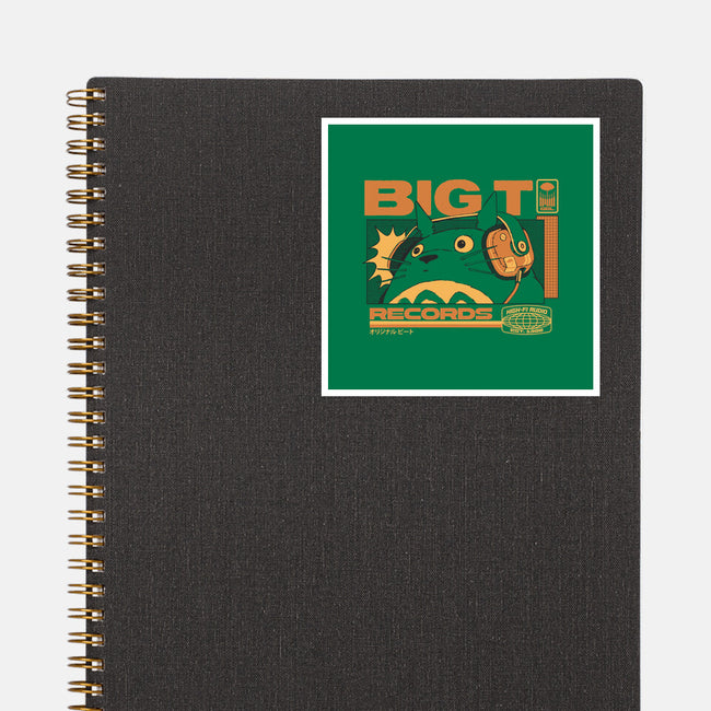Big T Records-None-Glossy-Sticker-ilustrata
