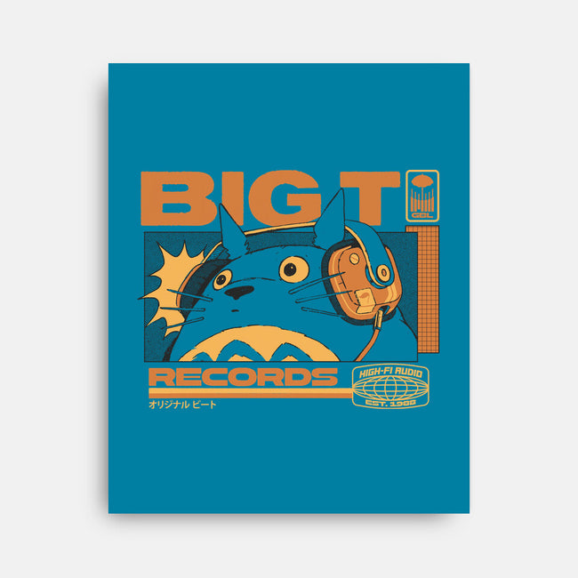 Big T Records-None-Stretched-Canvas-ilustrata