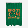 Big T Records-None-Polyester-Shower Curtain-ilustrata