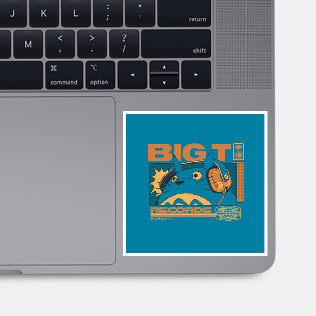 Big T Records-None-Glossy-Sticker-ilustrata
