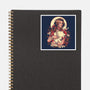 The Lady And The Creature-None-Glossy-Sticker-ilustrata