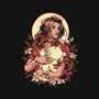 The Lady And The Creature-Womens-Basic-Tee-ilustrata