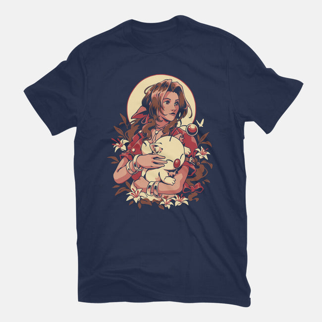The Lady And The Creature-Womens-Fitted-Tee-ilustrata