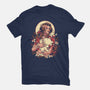 The Lady And The Creature-Mens-Heavyweight-Tee-ilustrata