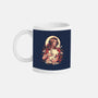 The Lady And The Creature-None-Mug-Drinkware-ilustrata