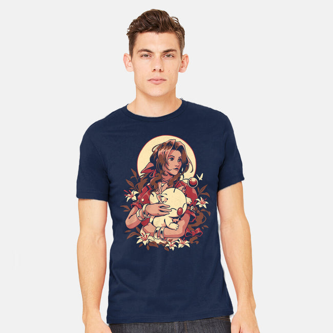 The Lady And The Creature-Mens-Heavyweight-Tee-ilustrata