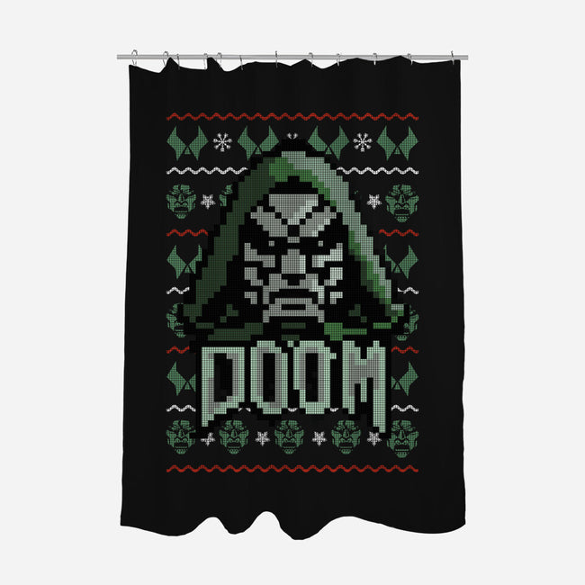 Doomsmas-None-Polyester-Shower Curtain-fanfabio