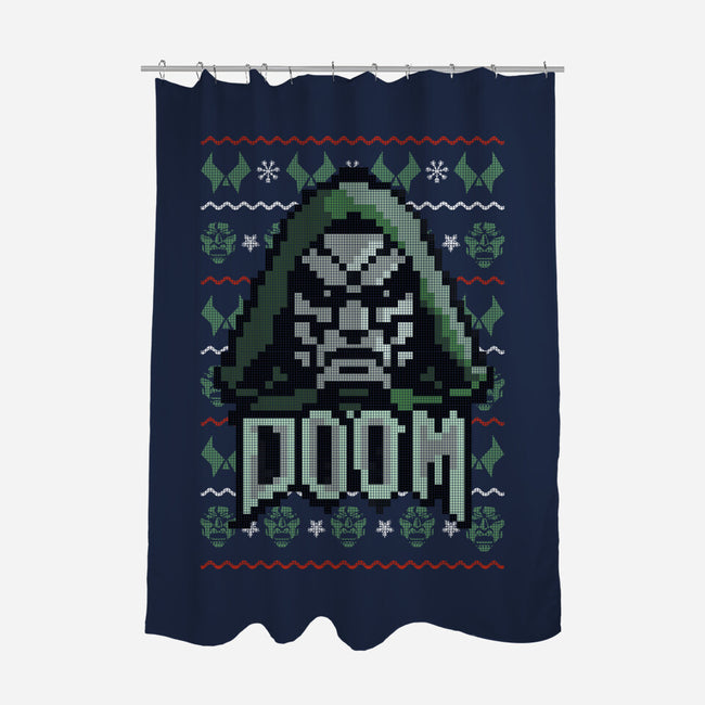Doomsmas-None-Polyester-Shower Curtain-fanfabio