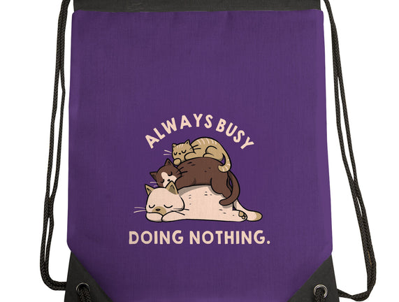 Always Busy Doing Nothing Cats