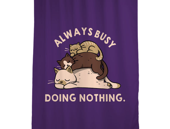 Always Busy Doing Nothing Cats