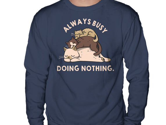 Always Busy Doing Nothing Cats