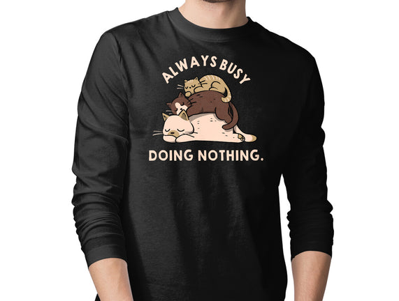 Always Busy Doing Nothing Cats