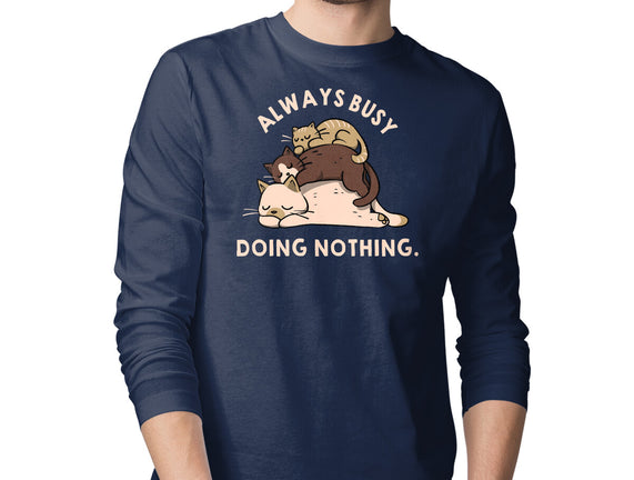 Always Busy Doing Nothing Cats
